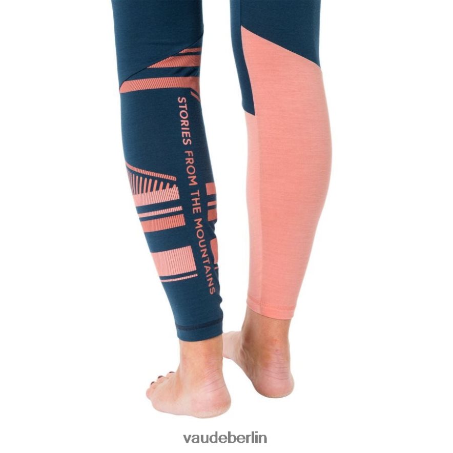 VAUDE Monviso Merino-Strumpfhose dunkles Meer Kleidung HLT448601