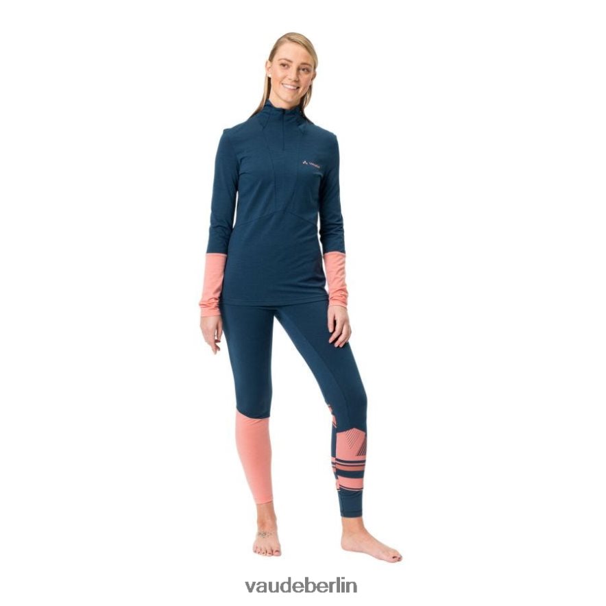 VAUDE Monviso Merino-Strumpfhose dunkles Meer Kleidung HLT448601