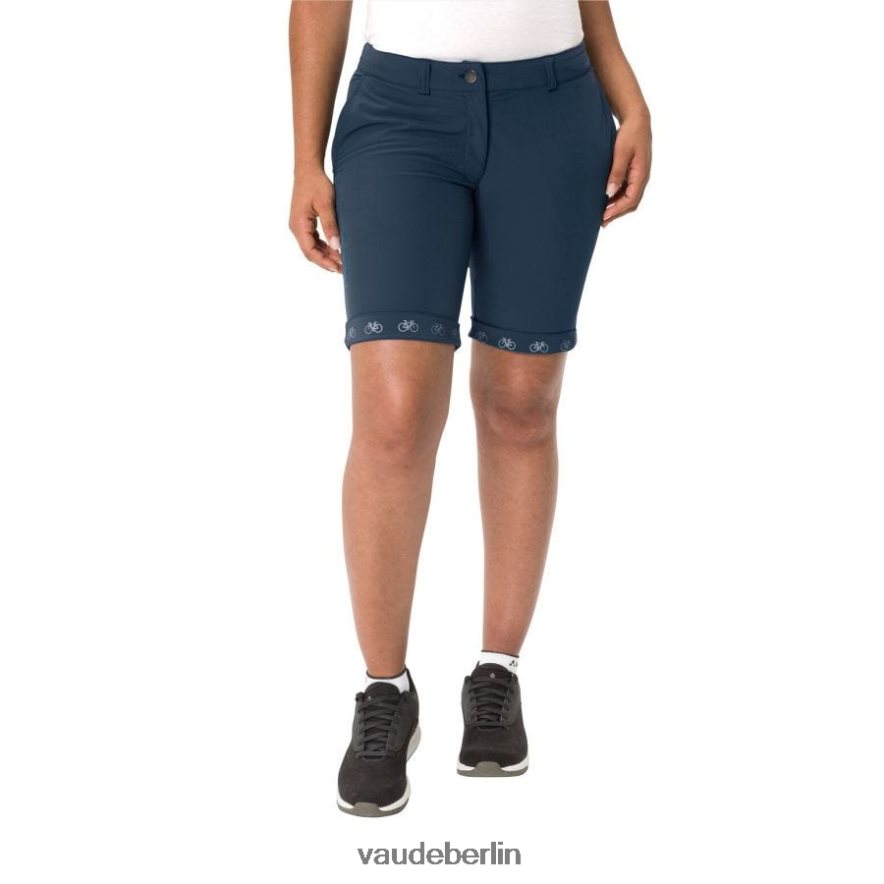 VAUDE Radfahrer-Shorty-Radhose dunkles Meer Kleidung HLT448536