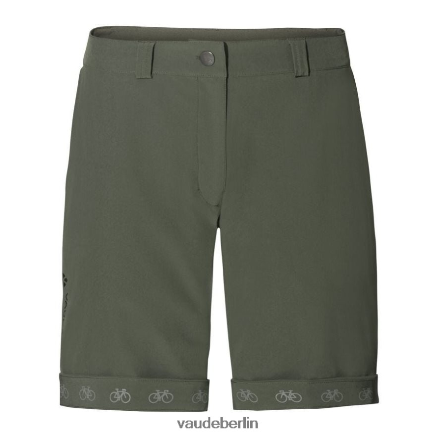 VAUDE Radfahrer-Shorty-Radhose khaki Kleidung HLT448535