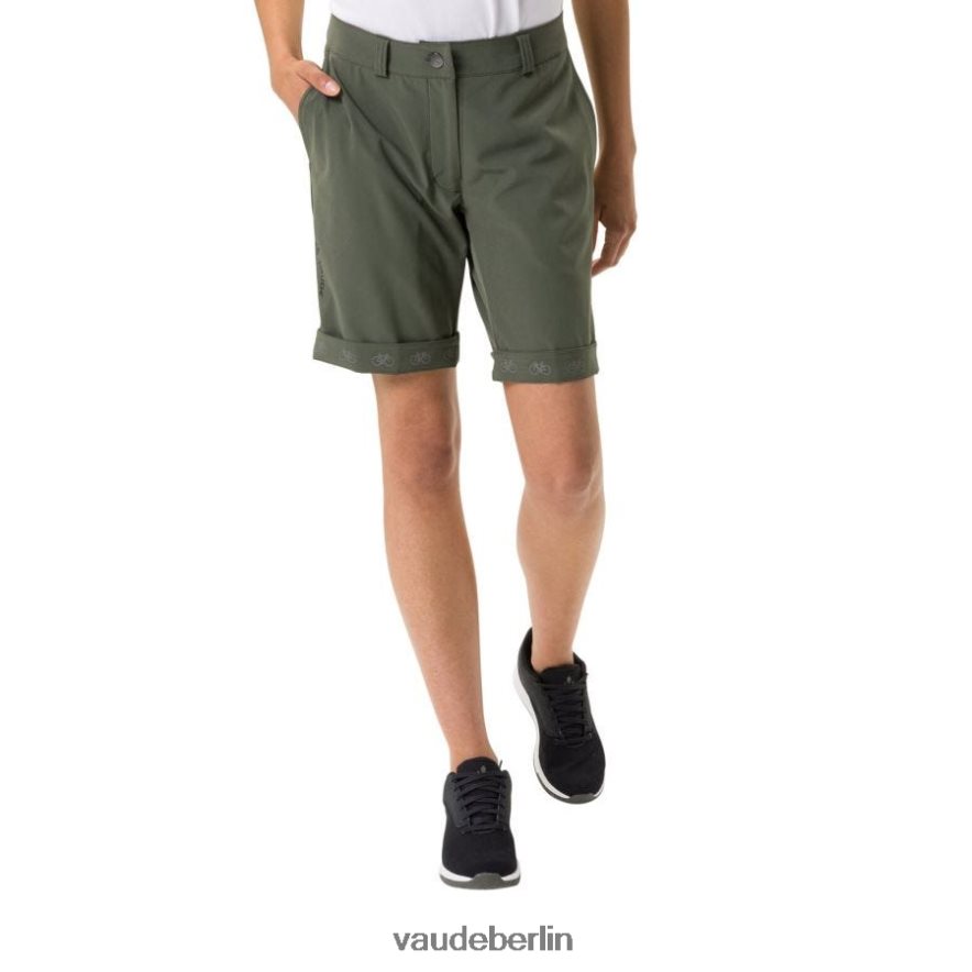VAUDE Radfahrer-Shorty-Radhose khaki Kleidung HLT448535