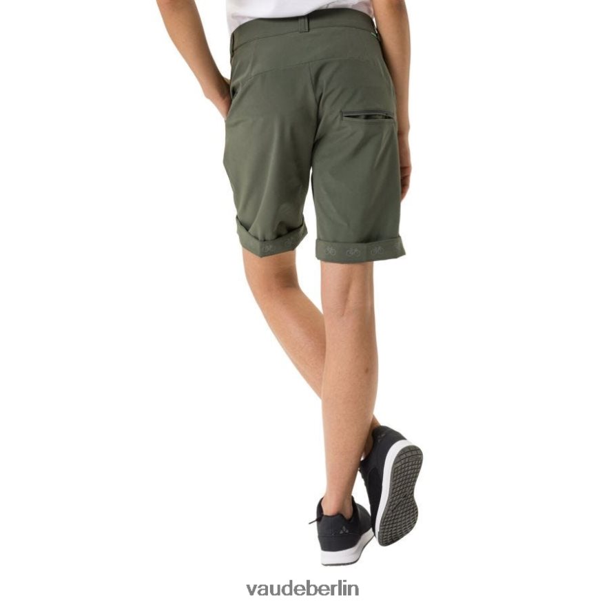 VAUDE Radfahrer-Shorty-Radhose khaki Kleidung HLT448535