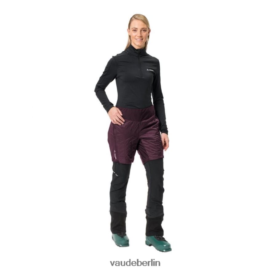 VAUDE Sesvenna-Isoliershorts Schwarz Kleidung HLT448602