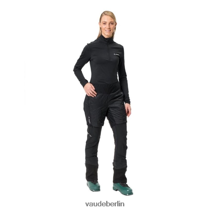VAUDE Sesvenna-Isoliershorts Schwarz Kleidung HLT448603