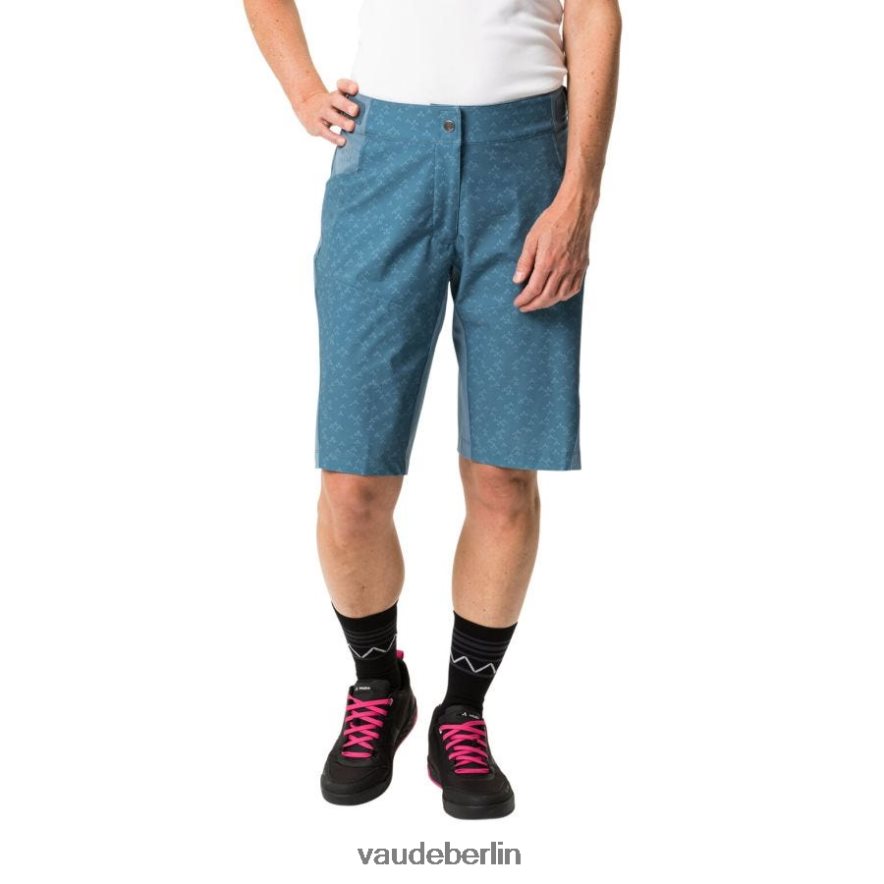 VAUDE Shorts mit Ledro-Print Blau grau Kleidung HLT448506