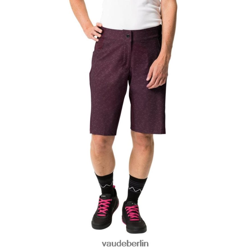 VAUDE Shorts mit Ledro-Print Cassis Kleidung HLT448507