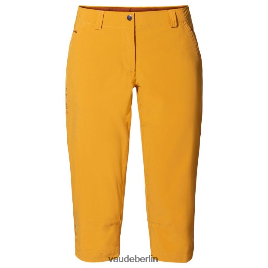 VAUDE Skomer Caprihose gelb verbrannt Kleidung HLT448529