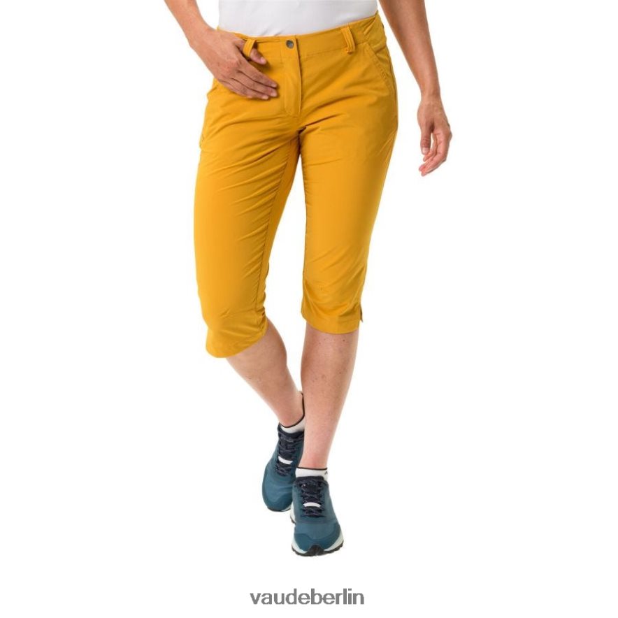 VAUDE Skomer Caprihose gelb verbrannt Kleidung HLT448529