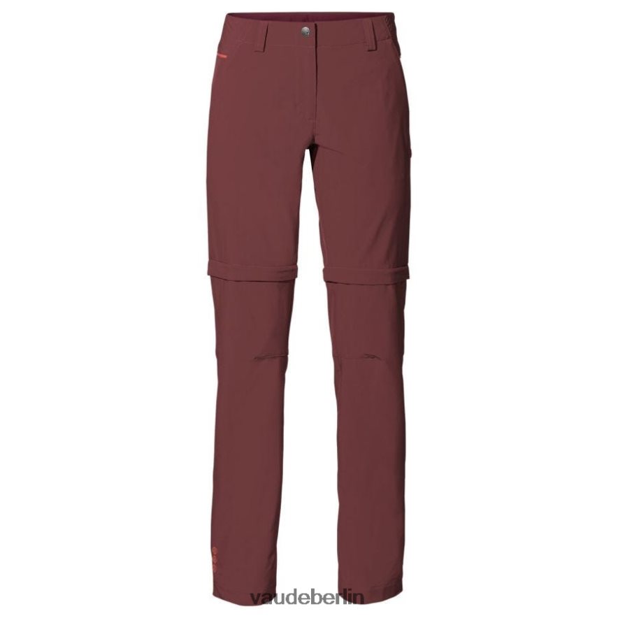VAUDE Skomer II Zip-Off-Hose dunkle Kirsche Kleidung HLT448538