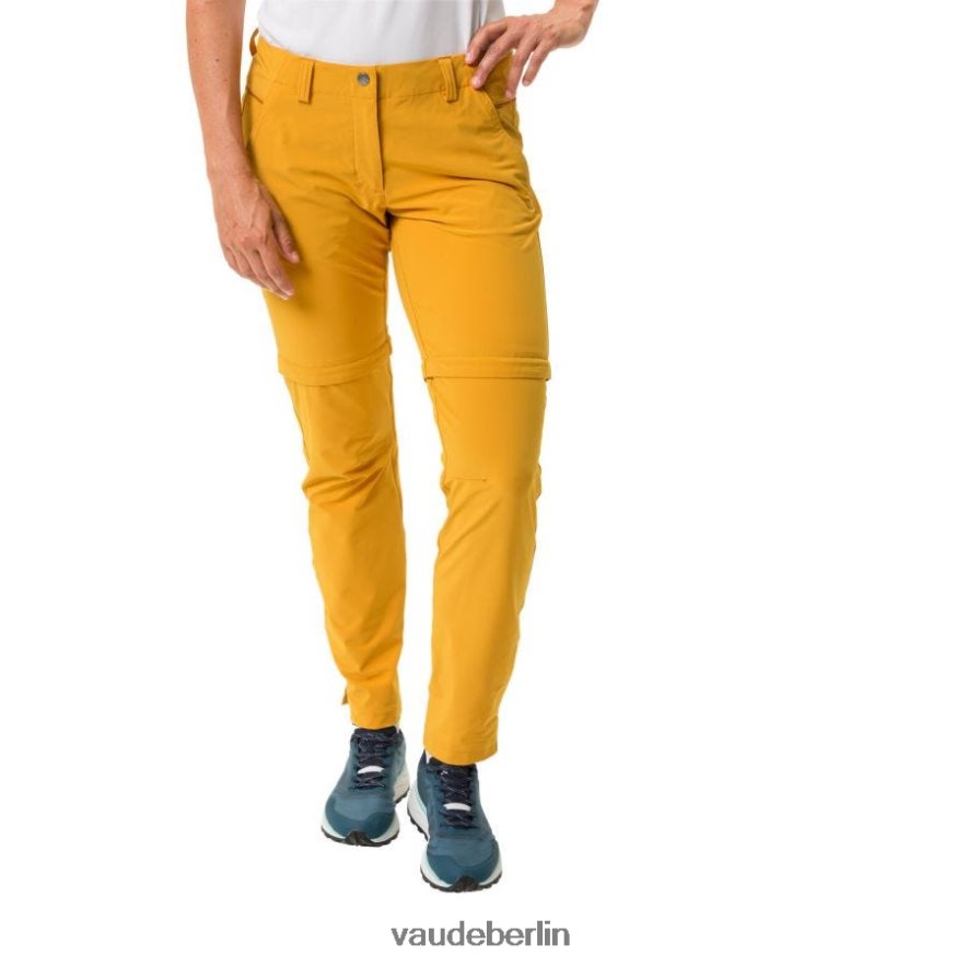 VAUDE Skomer II Zip-Off-Hose gelb verbrannt Kleidung HLT448540
