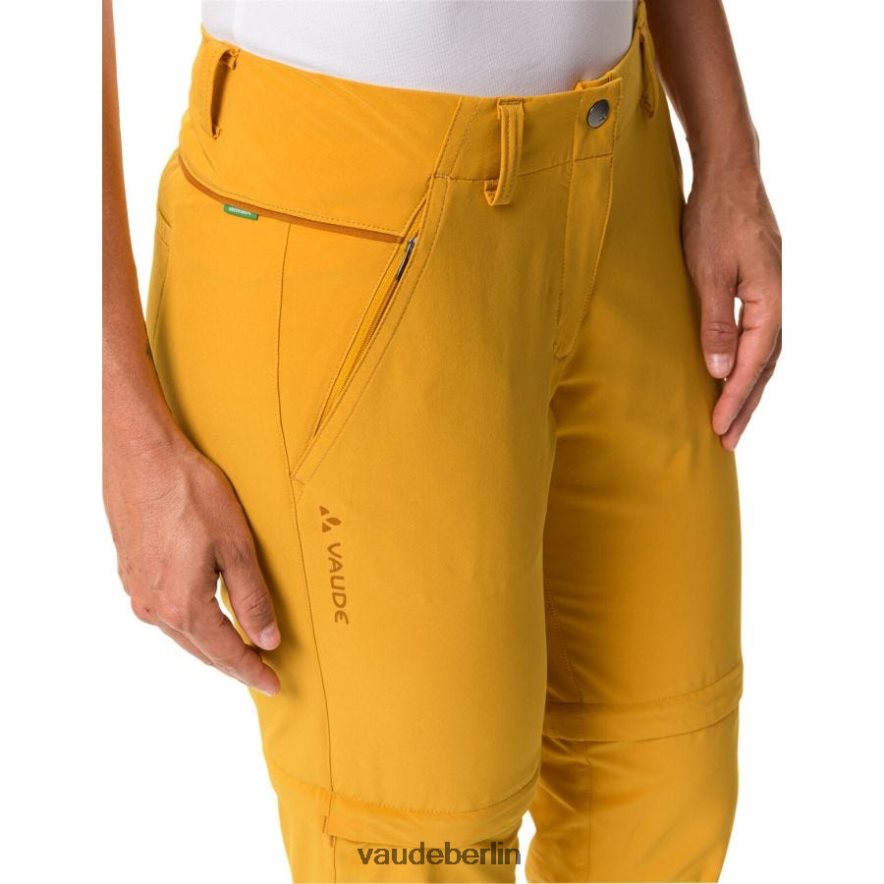 VAUDE Skomer II Zip-Off-Hose gelb verbrannt Kleidung HLT448540