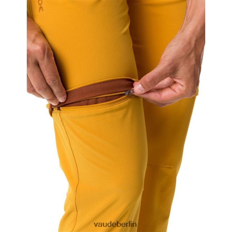VAUDE Skomer II Zip-Off-Hose gelb verbrannt Kleidung HLT448540