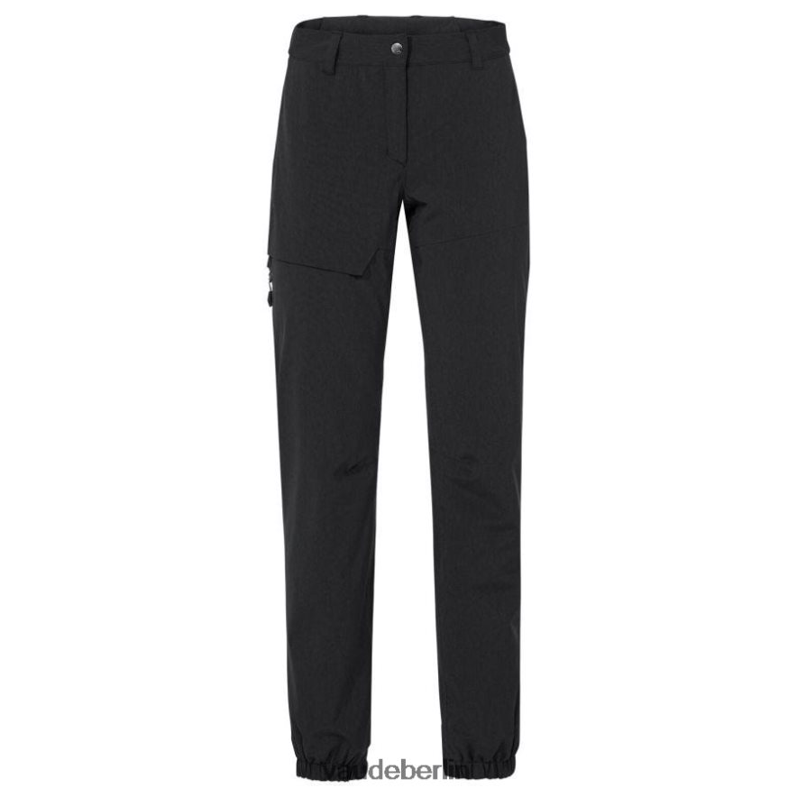 VAUDE Yaras Fahrrad-Regenhose Schwarz Kleidung HLT448591