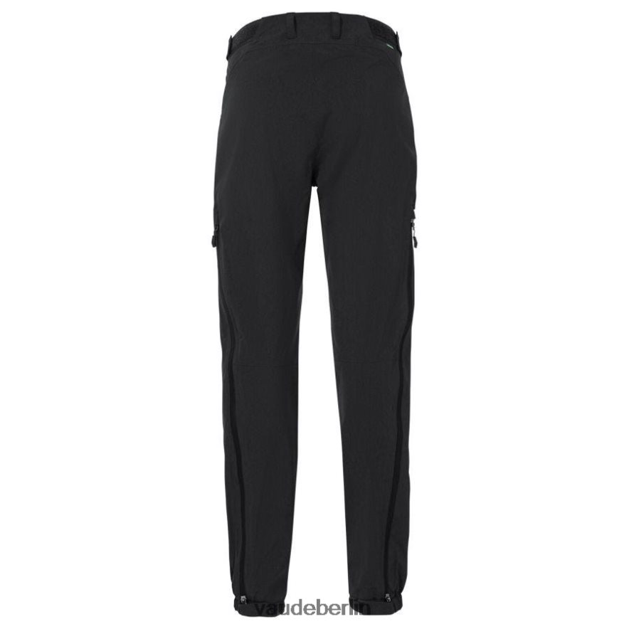 VAUDE Yaras Fahrrad-Regenhose Schwarz Kleidung HLT448591