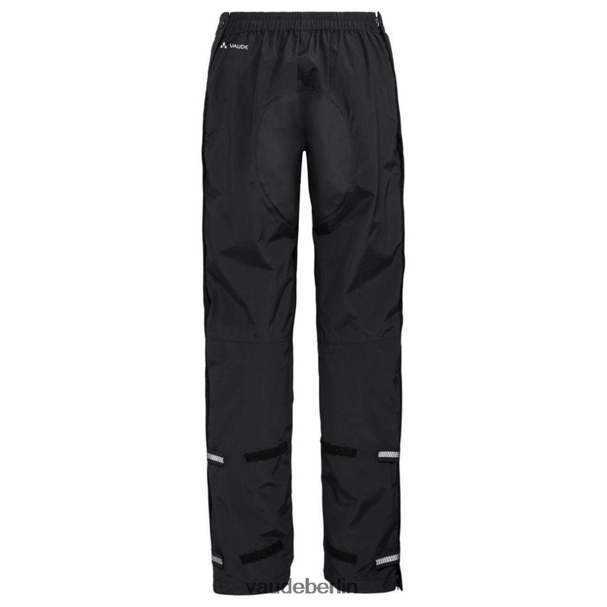 VAUDE Yaras Rain III Zip Regenhose Schwarz Kleidung HLT448554