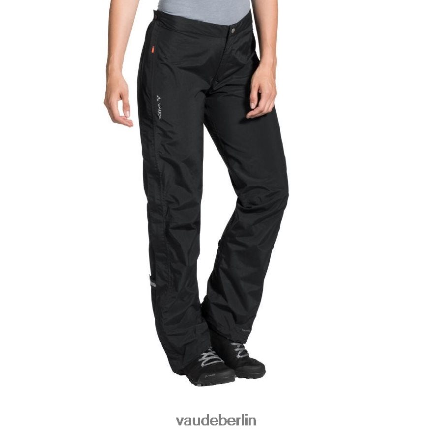 VAUDE Yaras Rain III Zip Regenhose Schwarz Kleidung HLT448554