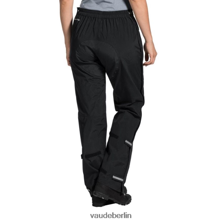 VAUDE Yaras Rain III Zip Regenhose Schwarz Kleidung HLT448554