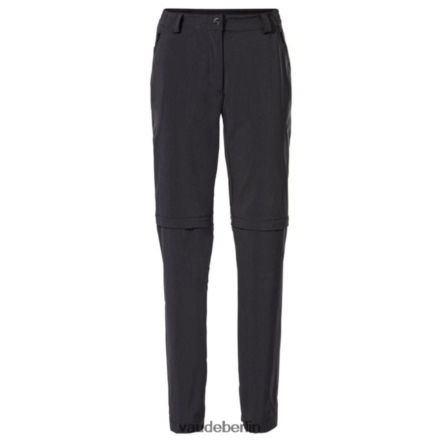 VAUDE Yaras abnehmbare Radhose mit Reißverschluss Schwarz Kleidung HLT448432