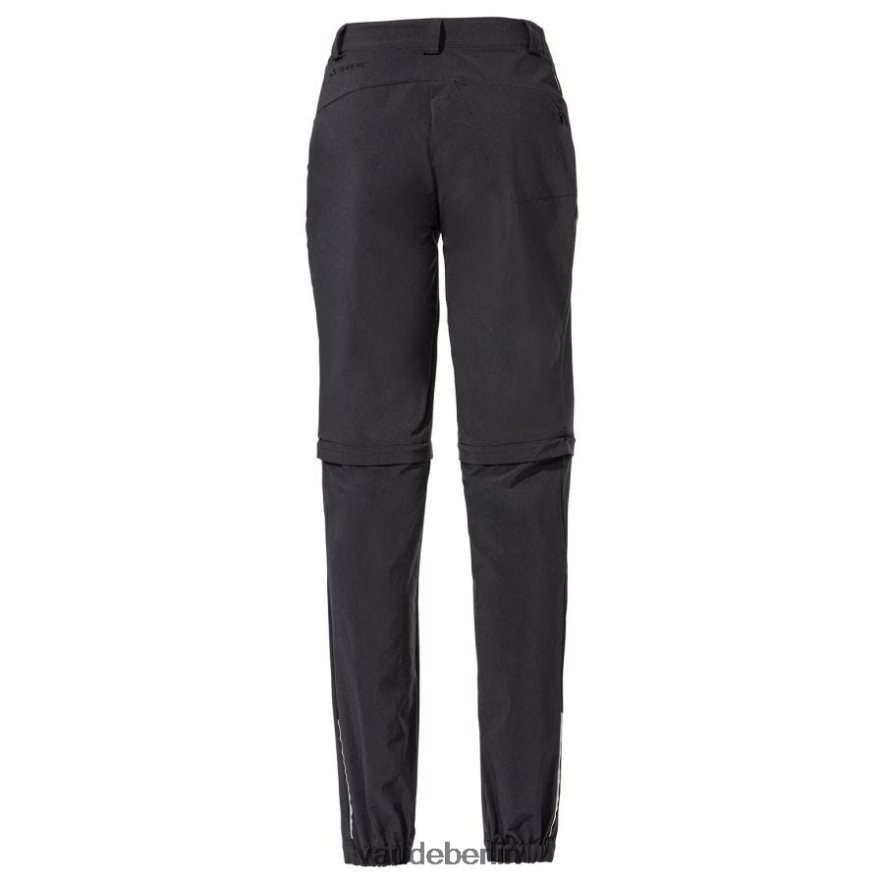 VAUDE Yaras abnehmbare Radhose mit Reißverschluss Schwarz Kleidung HLT448432