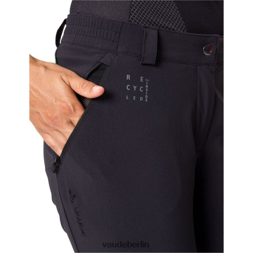 VAUDE Yaras abnehmbare Radhose mit Reißverschluss Schwarz Kleidung HLT448432