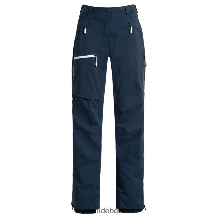 VAUDE monviso 3-lagige alpine Skitourenhose dunkles Meer Kleidung HLT448578