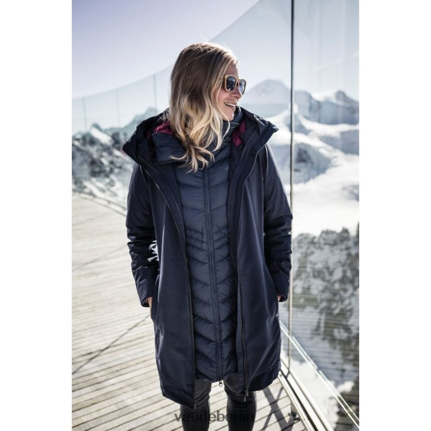 VAUDE Annecy 3-in-1-III-Mantel Schwarz Kleidung HLT448261