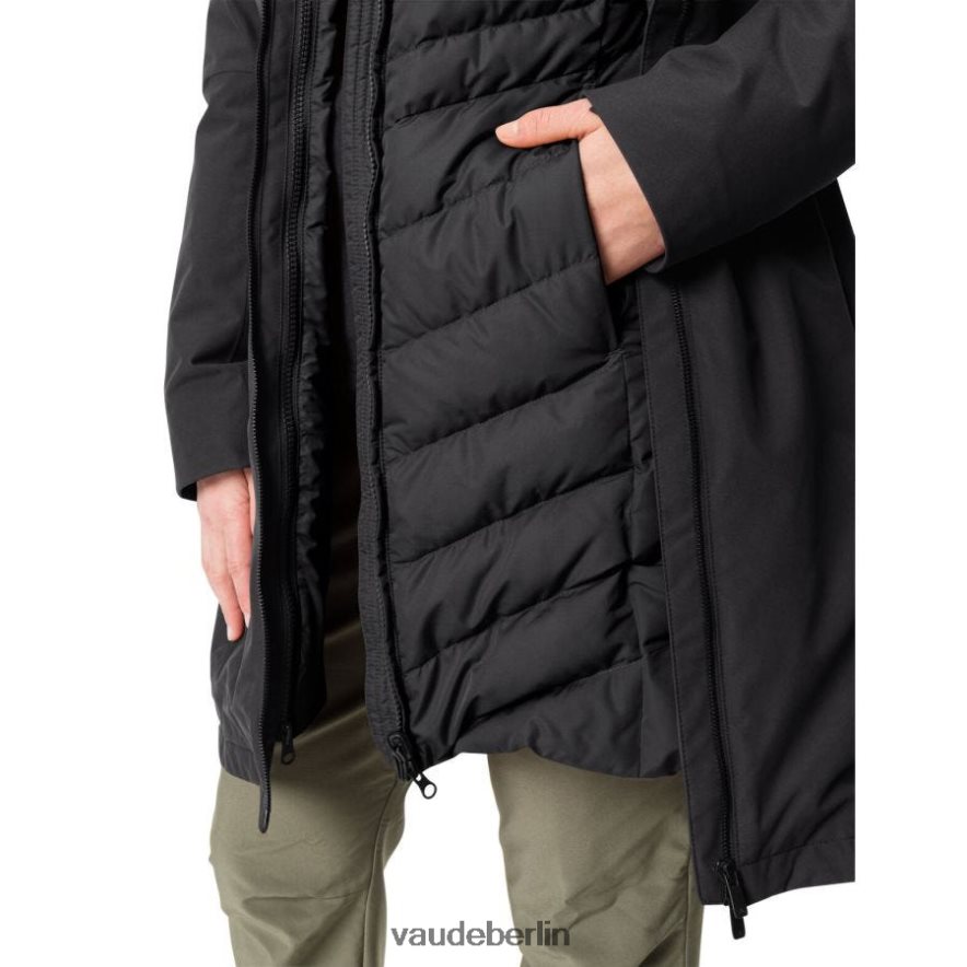 VAUDE Annecy 3-in-1-III-Mantel Schwarz Kleidung HLT448261