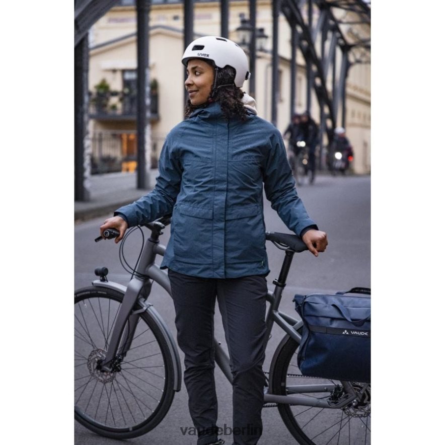 VAUDE Comyou Pro Fahrrad-Regenjacke dunkles Meer Kleidung HLT448280