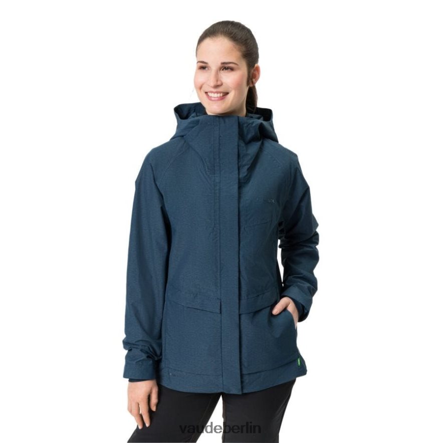 VAUDE Comyou Pro Fahrrad-Regenjacke dunkles Meer Kleidung HLT448281