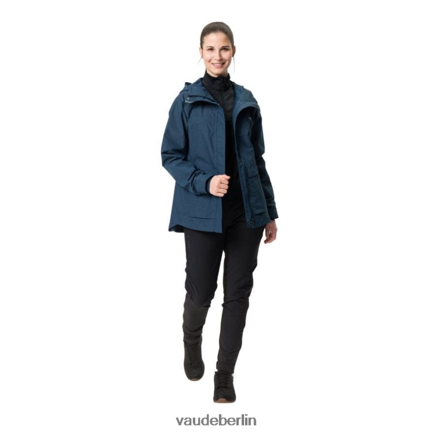 VAUDE Comyou Pro Fahrrad-Regenjacke dunkles Meer Kleidung HLT448281