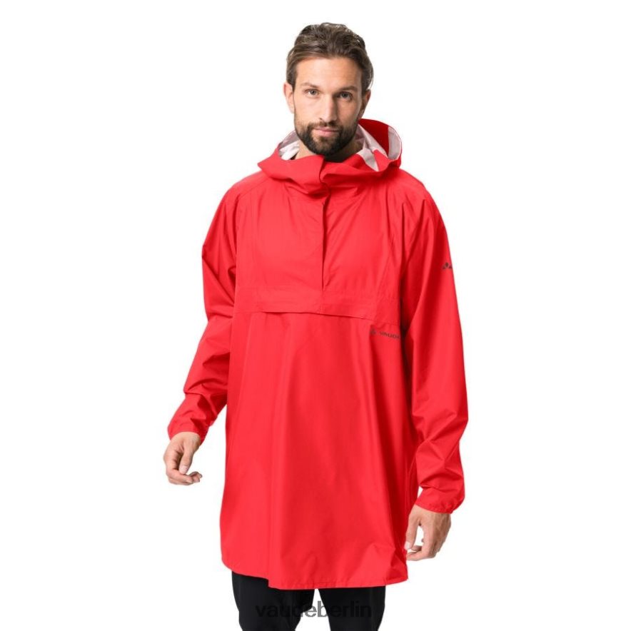 VAUDE Comyou Regenponcho zum Radfahren Flamme Kleidung HLT448252