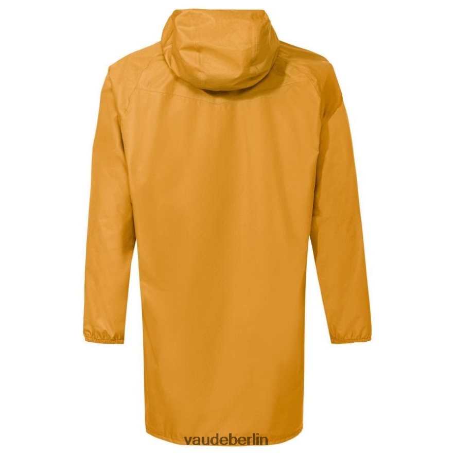 VAUDE Comyou Regenponcho zum Radfahren gelb verbrannt Kleidung HLT448250