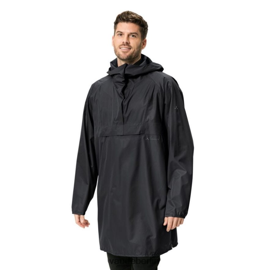 VAUDE Comyou Regenponcho zum Radfahren staubiges Moos Kleidung HLT448249