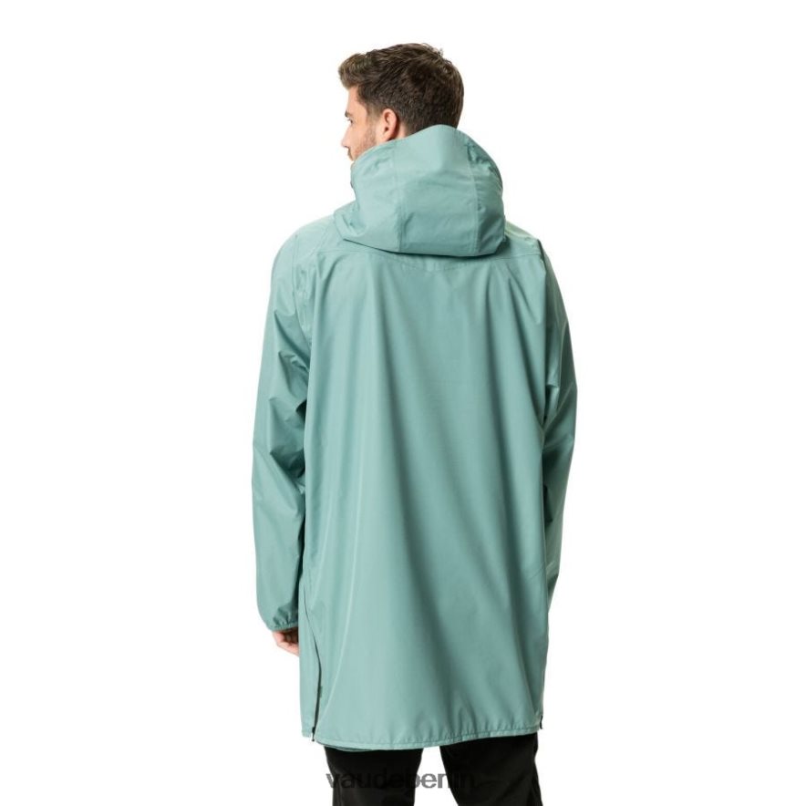 VAUDE Comyou Regenponcho zum Radfahren staubiges Moos Kleidung HLT448253