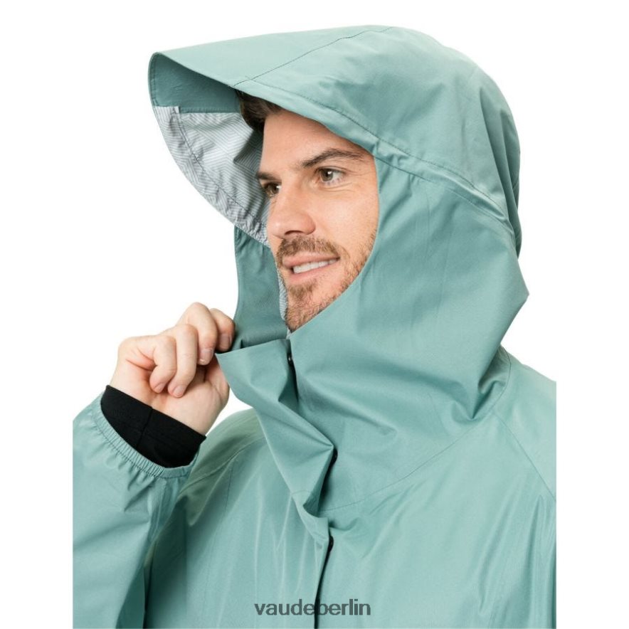 VAUDE Comyou Regenponcho zum Radfahren staubiges Moos Kleidung HLT448253