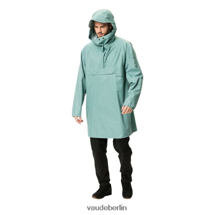 VAUDE Comyou Regenponcho zum Radfahren staubiges Moos Kleidung HLT448253