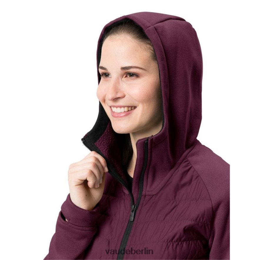 VAUDE Comyou gepolsterte Fahrradjacke Cassis Kleidung HLT448371