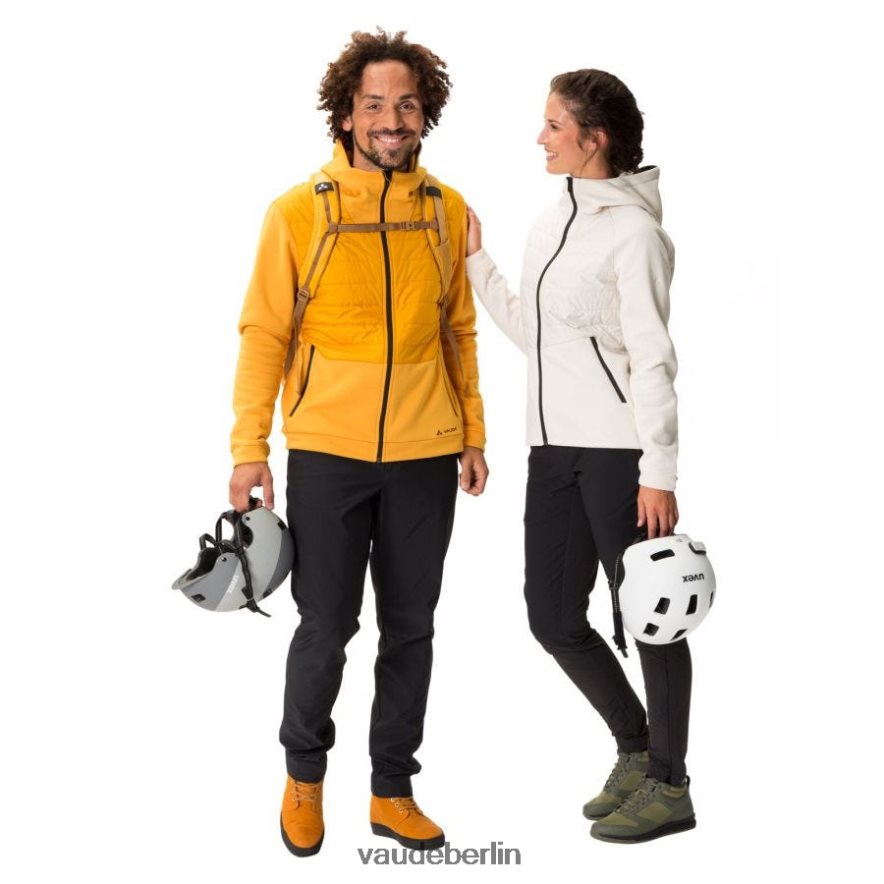 VAUDE Comyou gepolsterte Fahrradjacke staubiges Moos Kleidung HLT448369