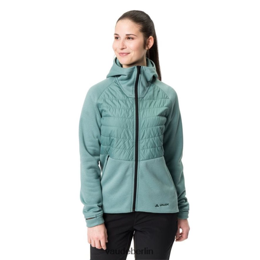 VAUDE Comyou gepolsterte Fahrradjacke staubiges Moos Kleidung HLT448370