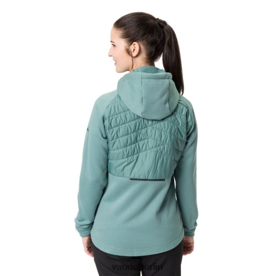 VAUDE Comyou gepolsterte Fahrradjacke staubiges Moos Kleidung HLT448370