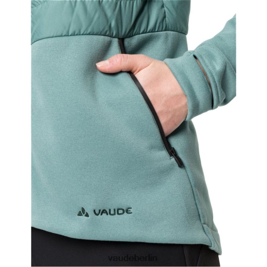 VAUDE Comyou gepolsterte Fahrradjacke staubiges Moos Kleidung HLT448370