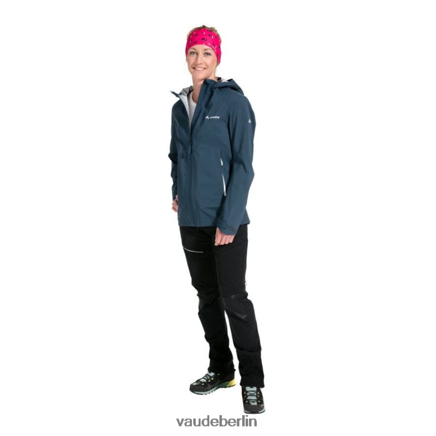 VAUDE Croz III 3-Lagen-Hardshelljacke Stahlblau Kleidung HLT448145