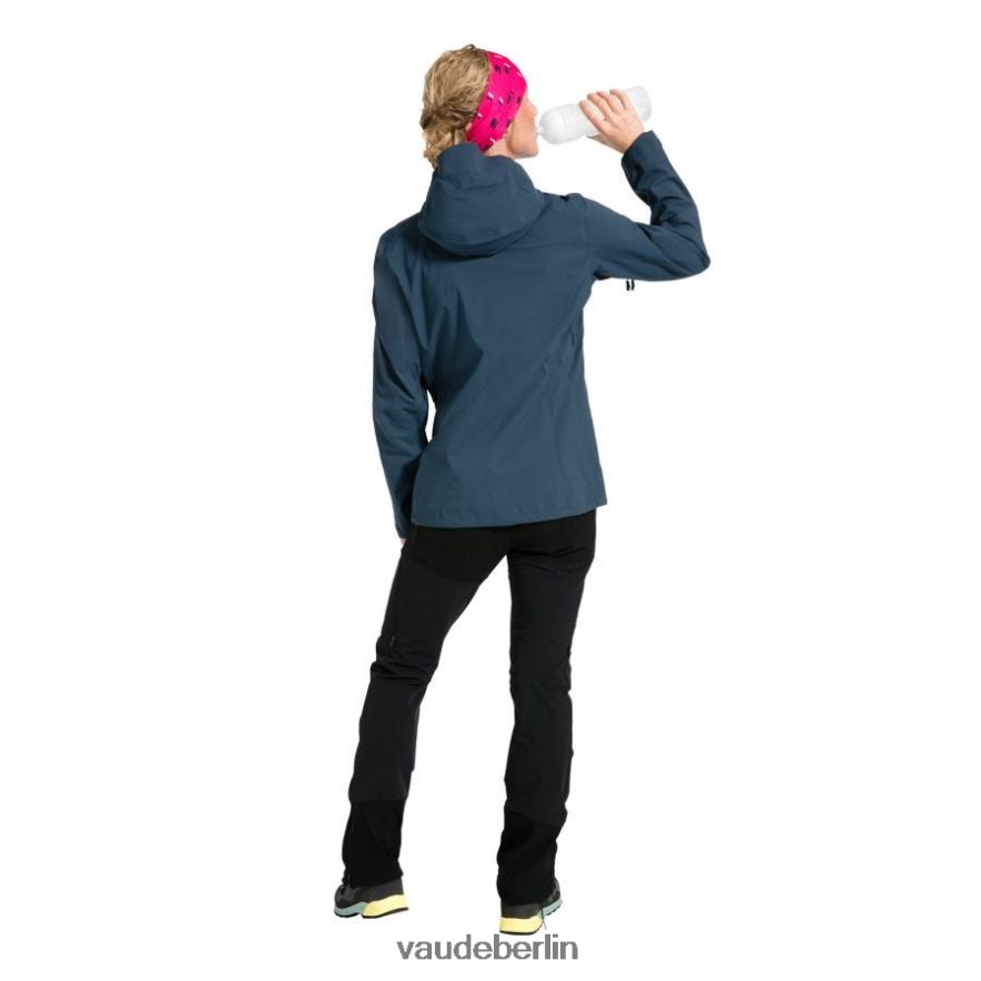 VAUDE Croz III 3-Lagen-Hardshelljacke Stahlblau Kleidung HLT448145