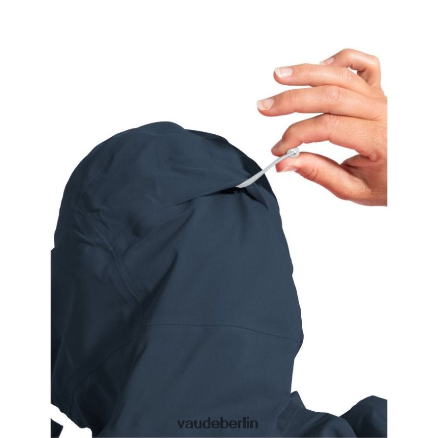 VAUDE Croz III 3-Lagen-Hardshelljacke Stahlblau Kleidung HLT448145