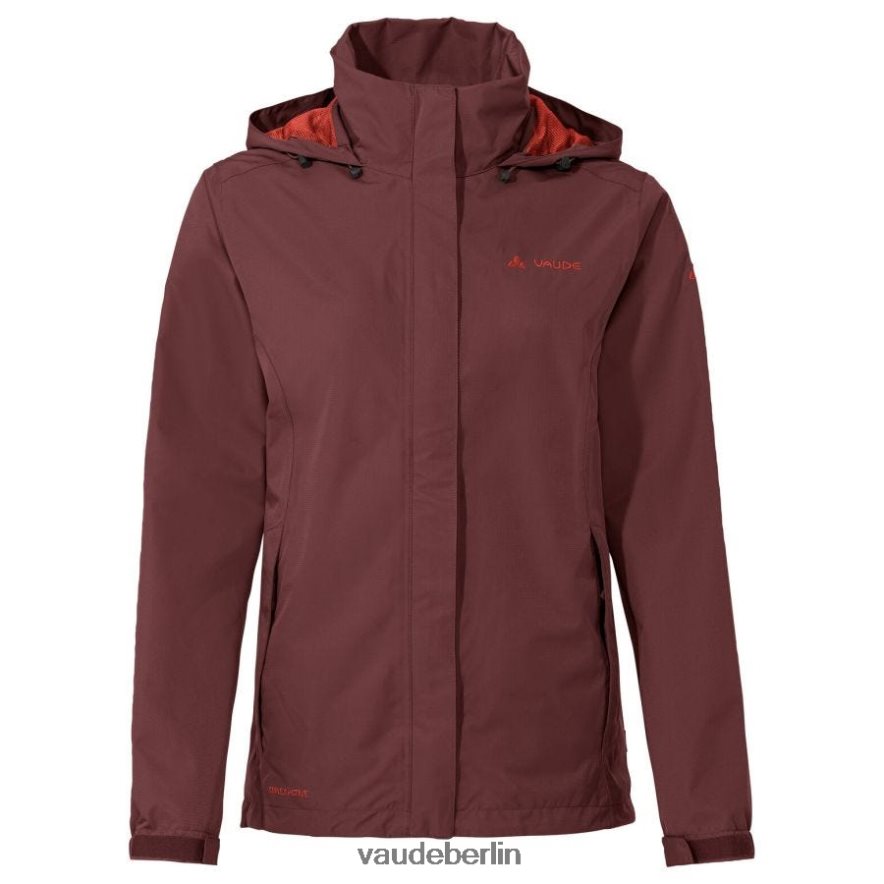 VAUDE Escape leichte Regenjacke dunkle Kirsche Kleidung HLT44820