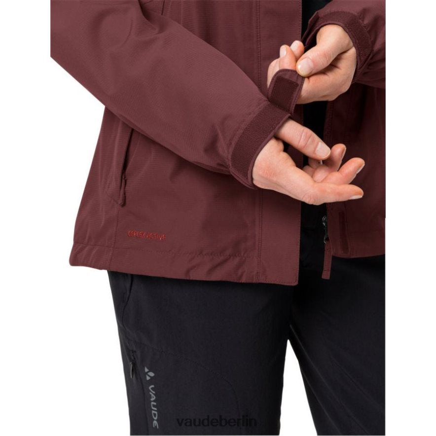 VAUDE Escape leichte Regenjacke dunkle Kirsche Kleidung HLT44820