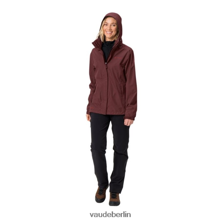 VAUDE Escape leichte Regenjacke dunkle Kirsche Kleidung HLT44820