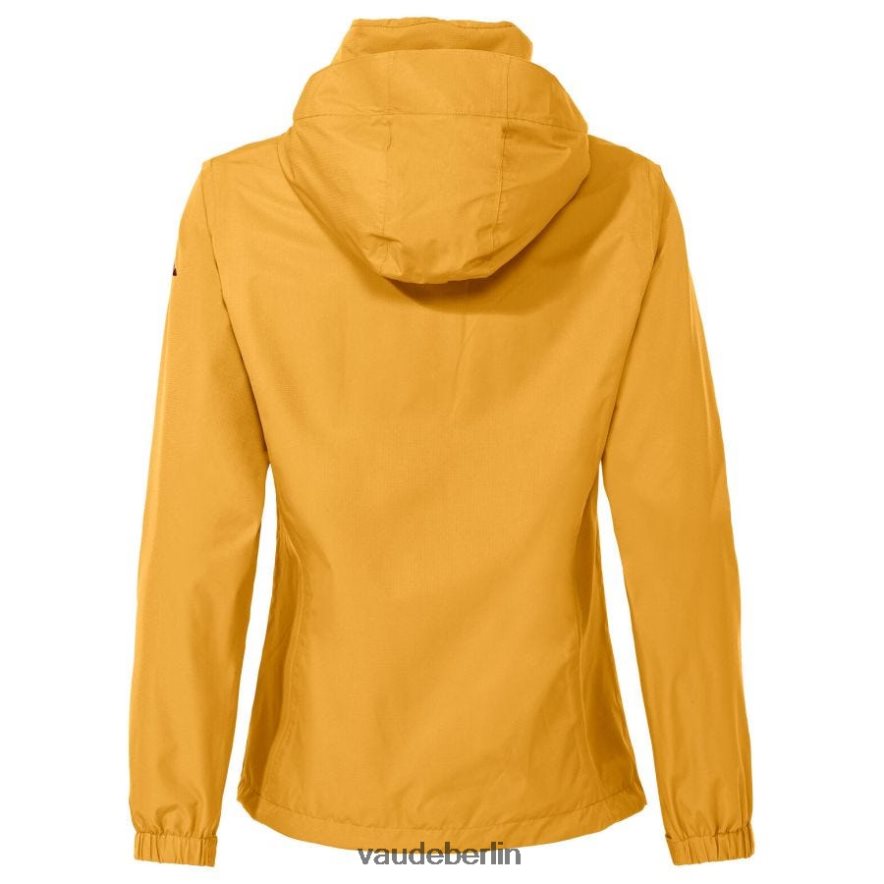 VAUDE Escape leichte Regenjacke gelb verbrannt Kleidung HLT44818