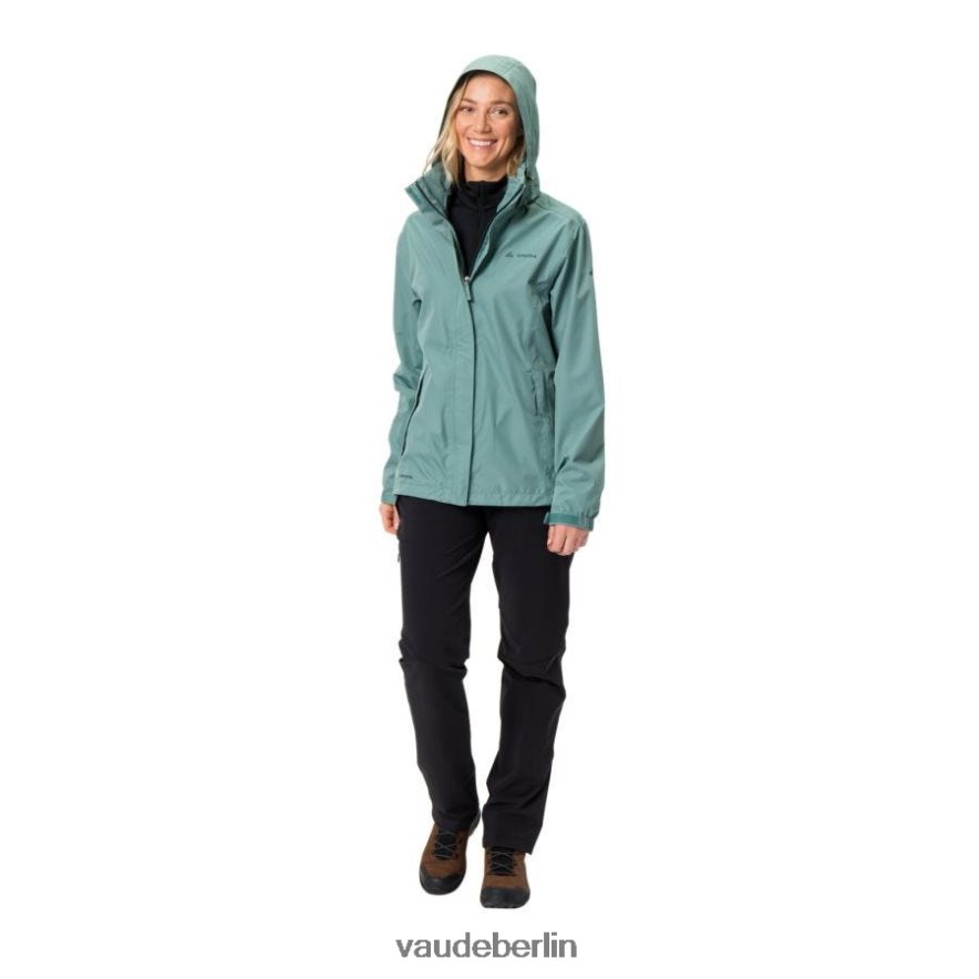 VAUDE Escape leichte Regenjacke staubiges Moos Kleidung HLT44812