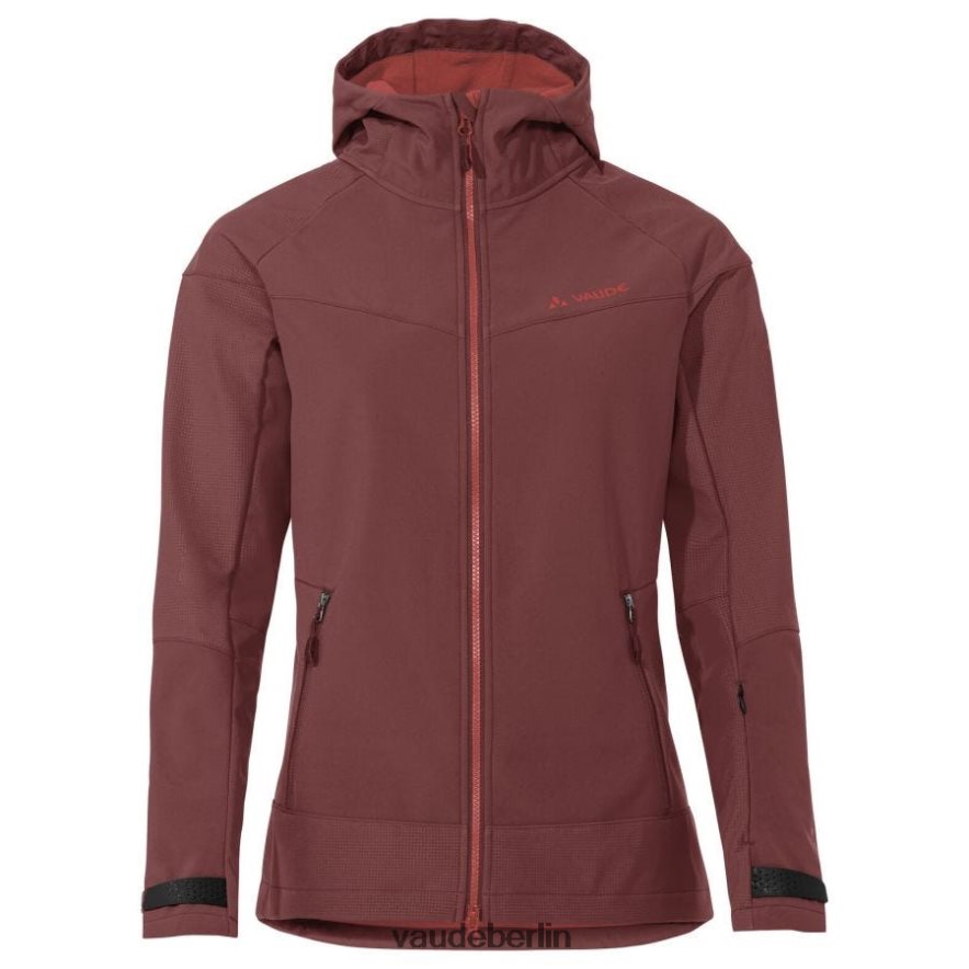 VAUDE Ganzjahres-Elope-Softshelljacke dunkle Kirsche Kleidung HLT44890